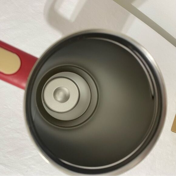 POSHBOSS Stanley-like Steel Tumbler Cup Thermos With Handle & Straw Red Poshswag - Picture 6 of 11